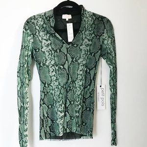 Snake Skin Top